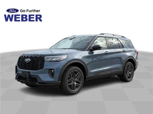 Vapor Blue Metallic 2026 Ford Explorer ST-Line
