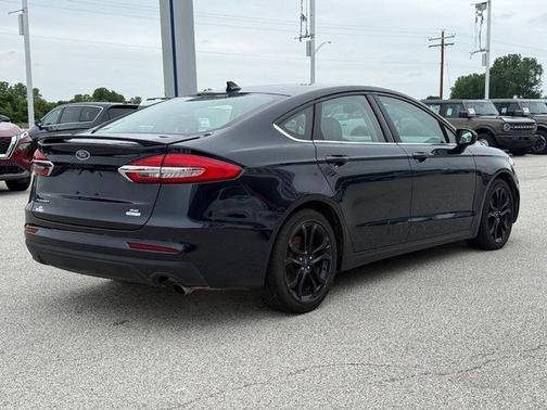 Blue Metallic 2020 Ford Fusion SE