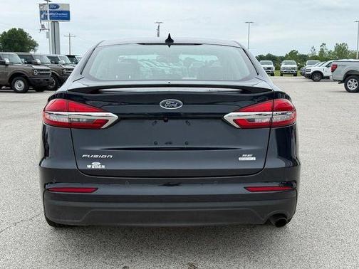 Blue Metallic 2020 Ford Fusion SE