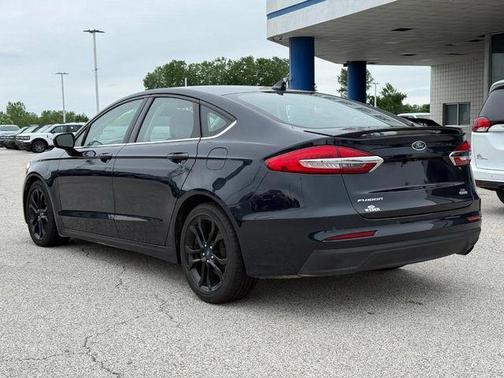 Blue Metallic 2020 Ford Fusion SE