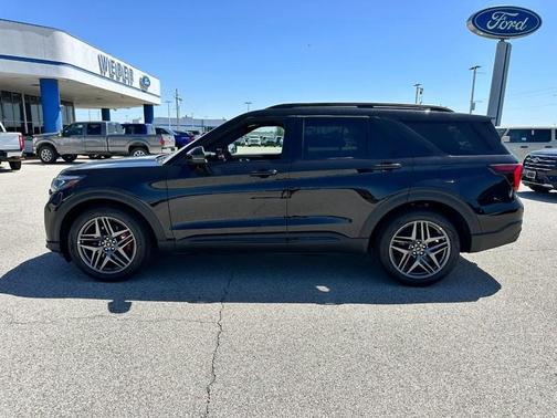Agate Black Metallic 2026 Ford Explorer ST