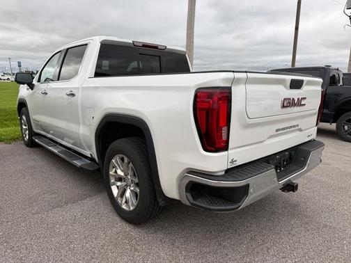 White Frost Tri-Coat 2019 GMC Sierra 1500 SLT