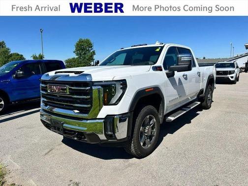 Summit White 2025 GMC Sierra 2500 SLT