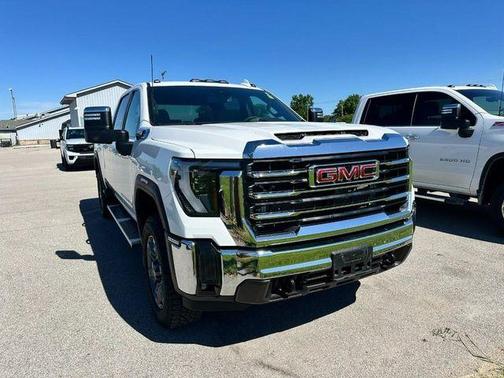 Summit White 2025 GMC Sierra 2500 SLT