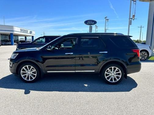 Shadow Black 2017 Ford Explorer Limited