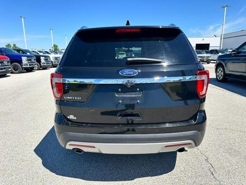 Shadow Black 2017 Ford Explorer Limited