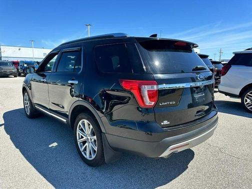 Shadow Black 2017 Ford Explorer Limited
