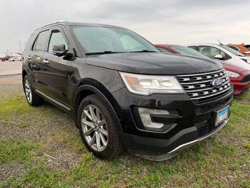 Shadow Black 2017 Ford Explorer Limited