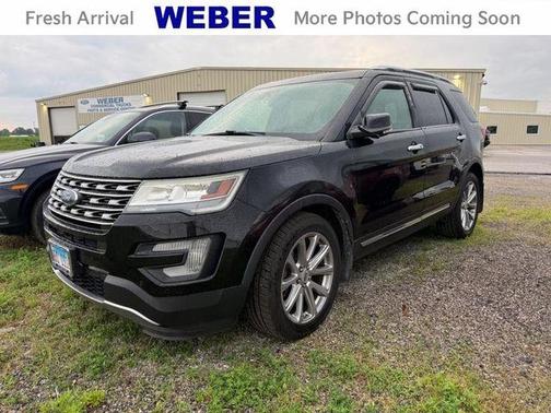 Shadow Black 2017 Ford Explorer Limited