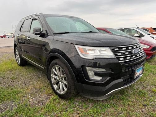 Shadow Black 2017 Ford Explorer Limited