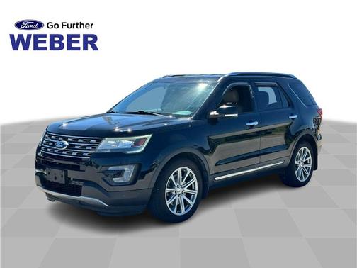 Shadow Black 2017 Ford Explorer Limited
