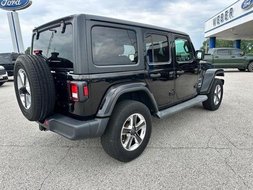 Black Clearcoat 2019 Jeep Wrangler Unlimited Sahara
