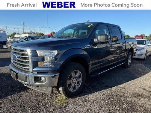 Blue 2017 Ford F-150 XLT