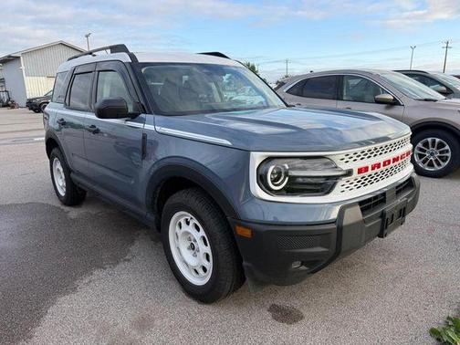 Azure Gray Metallic 2025 Ford Bronco Sport Heritage