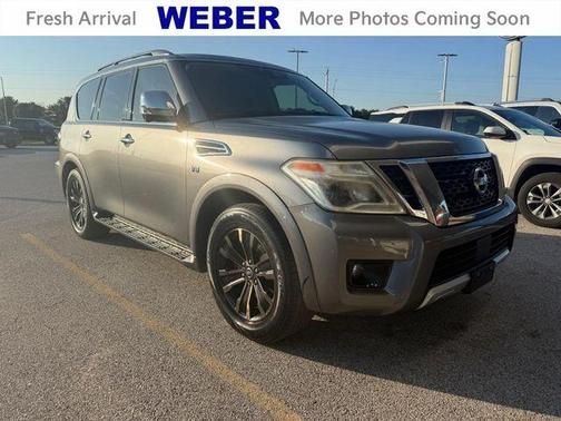 Gun Metallic 2018 Nissan Armada Platinum