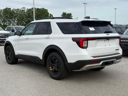 White Tri-Coat 2026 Ford Explorer Tremor 4WD