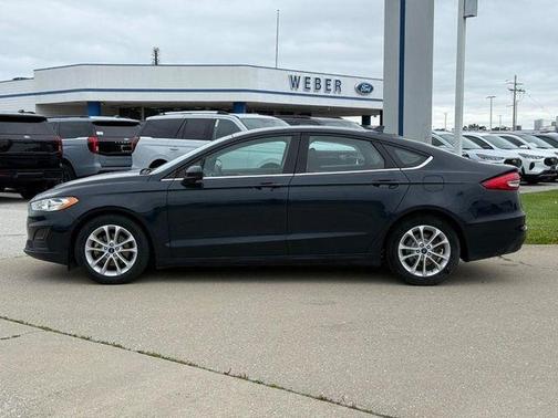 Alto Blue Metallic Tinted Clearcoat 2020 Ford Fusion SE