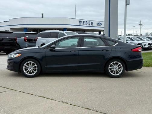 Alto Blue Metallic Tinted Clearcoat 2020 Ford Fusion SE
