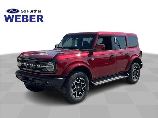 Ruby Red Metallic Tinted Clearcoat 2026 Ford Bronco Outer Banks