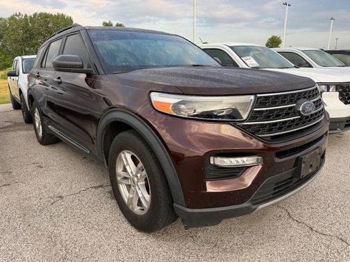 Rich Copper Metallic Tinted Clearcoat 2020 Ford Explorer XLT