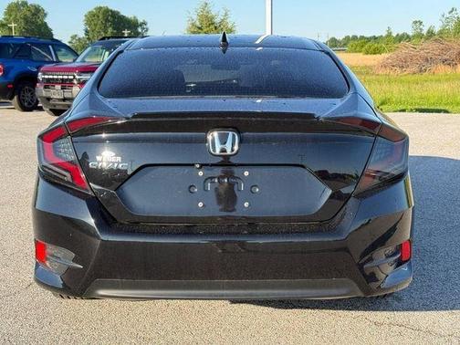 Black 2016 Honda Civic EX-T
