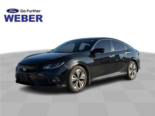 Black 2016 Honda Civic EX-T