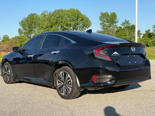 Black 2016 Honda Civic EX-T