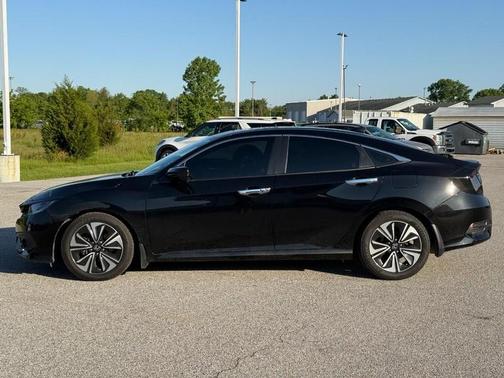 Black 2016 Honda Civic EX-T