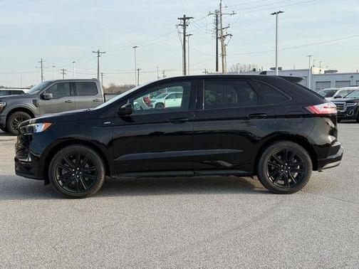 Agate Black Metallic 2024 Ford Edge ST Line