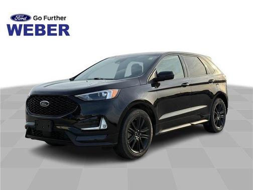 Agate Black Metallic 2024 Ford Edge ST Line