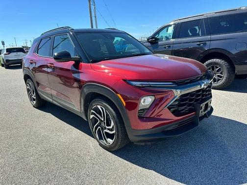 Crimson Metallic 2025 Chevrolet Trailblazer RS