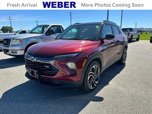 Crimson Metallic 2025 Chevrolet Trailblazer RS