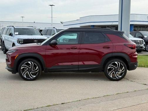 Crimson Metallic 2025 Chevrolet Trailblazer RS