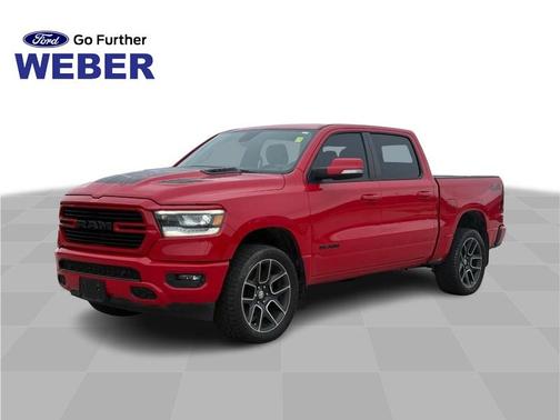 Flame Red Clearcoat 2019 RAM 1500 Rebel