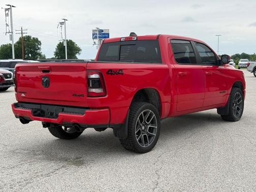 Flame Red Clearcoat 2019 RAM 1500 Rebel