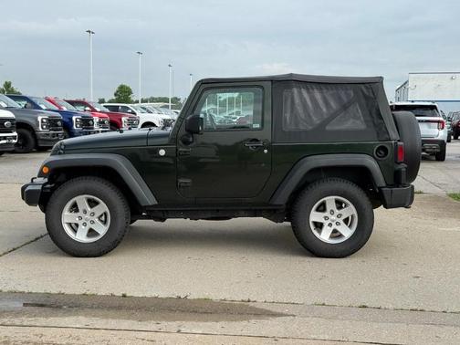 Natural Green Pearlcoat 2010 Jeep Wrangler Sport