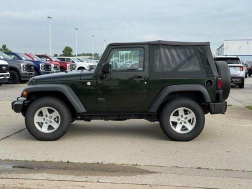 Natural Green Pearlcoat 2010 Jeep Wrangler Sport