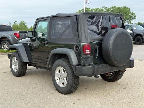 Natural Green Pearlcoat 2010 Jeep Wrangler Sport