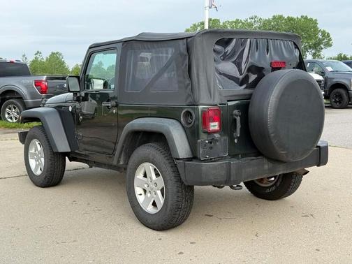 Natural Green Pearlcoat 2010 Jeep Wrangler Sport