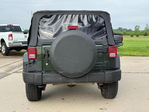 Natural Green Pearlcoat 2010 Jeep Wrangler Sport