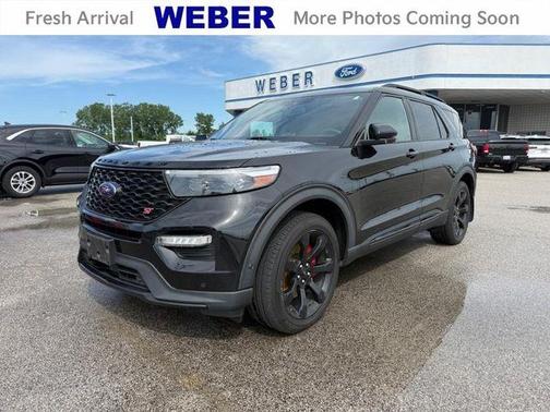Agate Black Metallic 2021 Ford Explorer ST