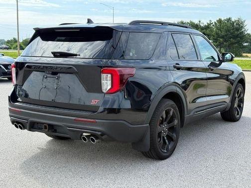 Agate Black Metallic 2021 Ford Explorer ST
