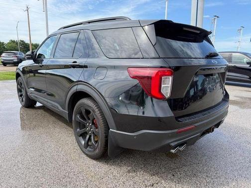Agate Black Metallic 2021 Ford Explorer ST
