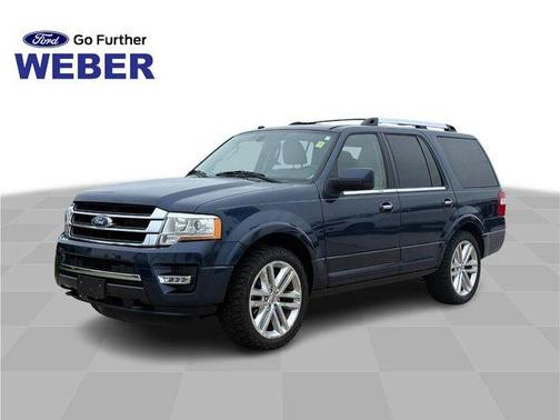 Blue 2016 Ford Expedition Limited
