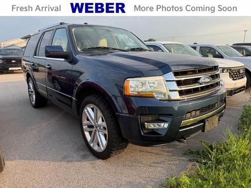 Blue 2016 Ford Expedition Limited