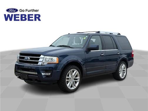 Blue 2016 Ford Expedition Limited