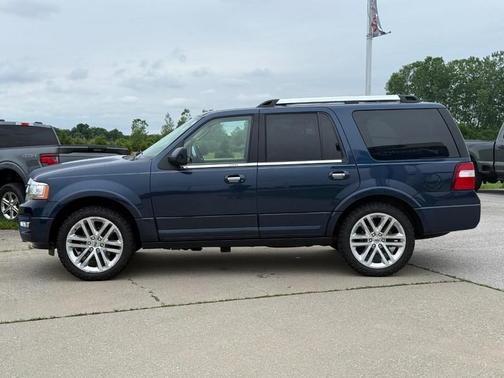 Blue 2016 Ford Expedition Limited