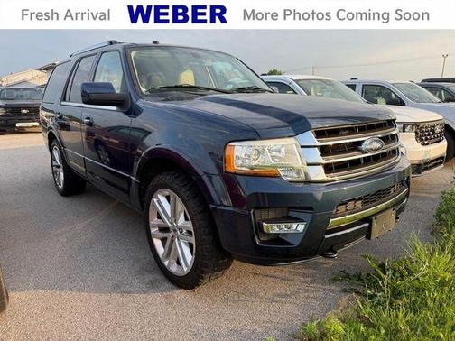 Blue 2016 Ford Expedition Limited