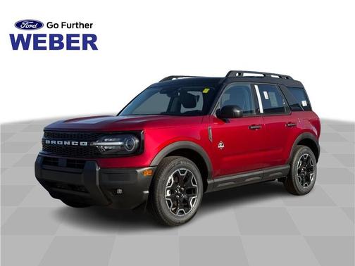Ruby Red Metallic Tinted Clearcoat 2026 Ford Bronco Sport Outer Banks