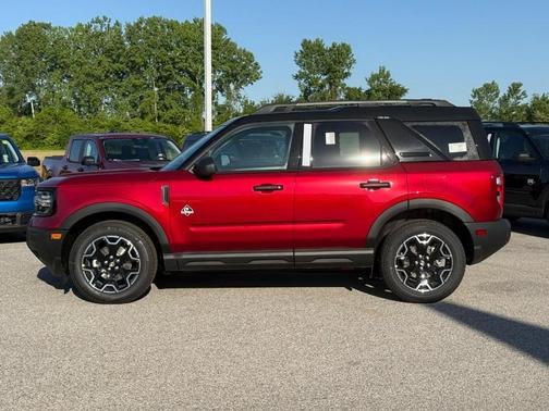 Ruby Red Metallic Tinted Clearcoat 2026 Ford Bronco Sport Outer Banks